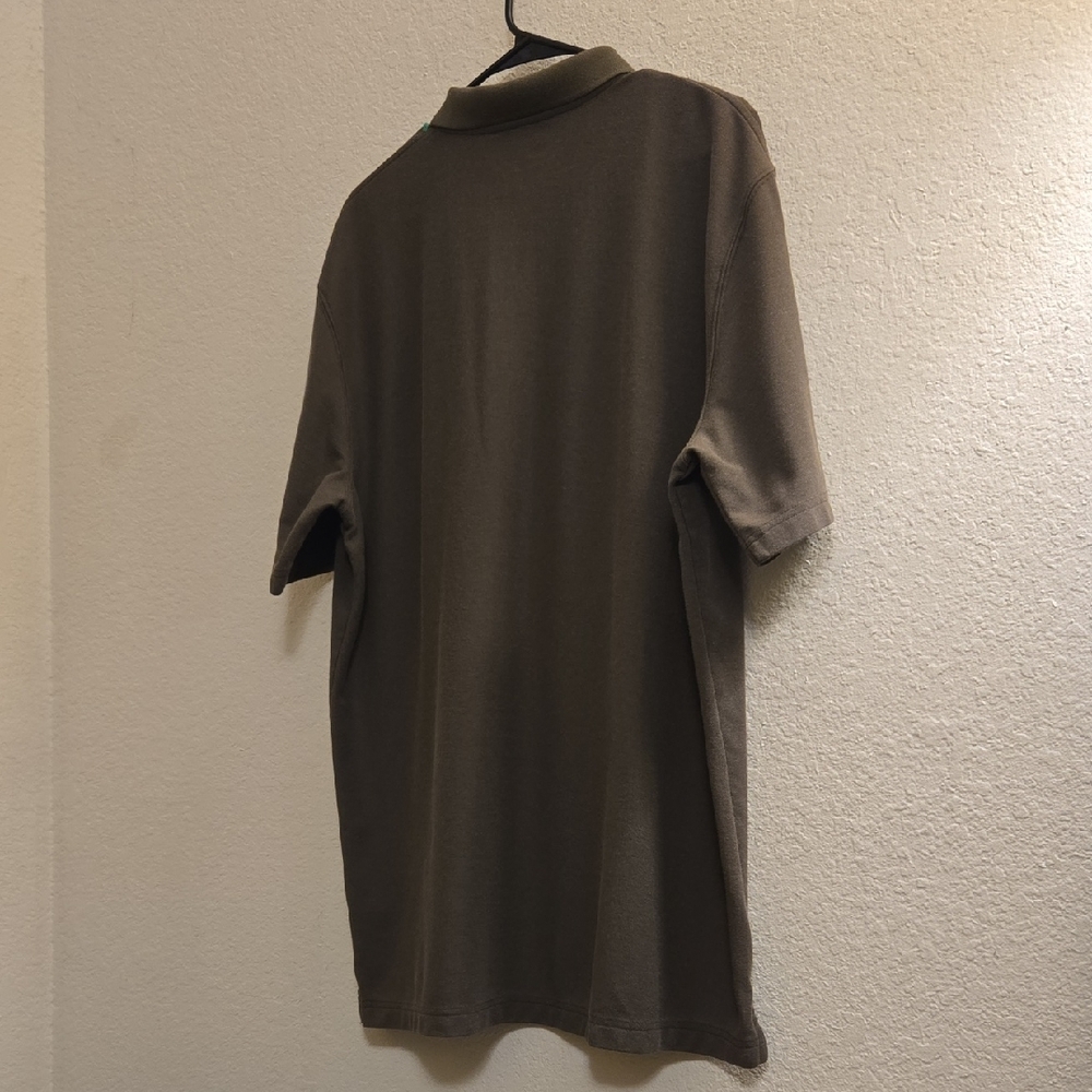 Carhartt Pocket Polo Shirt - Olive Green - Large Tall - Picture 13 of 14